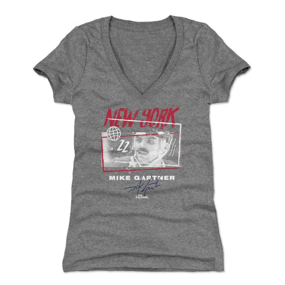 Mike Gartner Women&#39;s V-Neck T-Shirt | 500 LEVEL