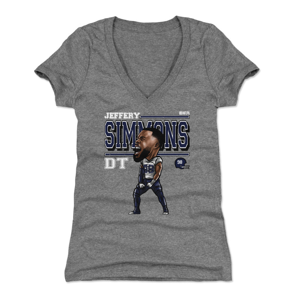 Jeffery Simmons Women&#39;s V-Neck T-Shirt | 500 LEVEL