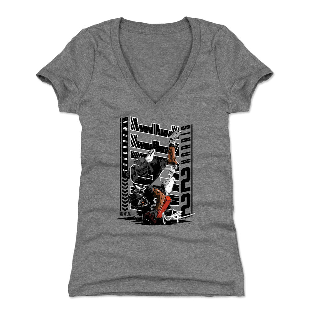 Najee Harris Women&#39;s V-Neck T-Shirt | 500 LEVEL