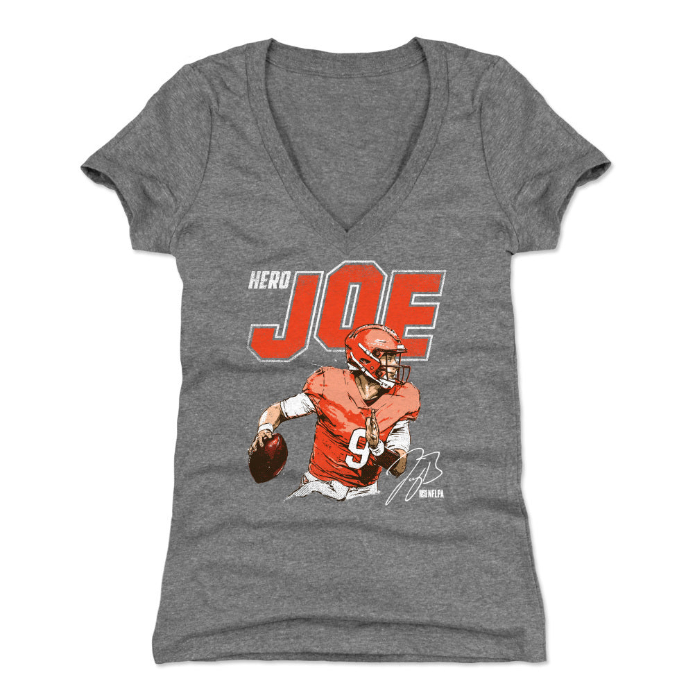 Joe Burrow Women&#39;s V-Neck T-Shirt | 500 LEVEL