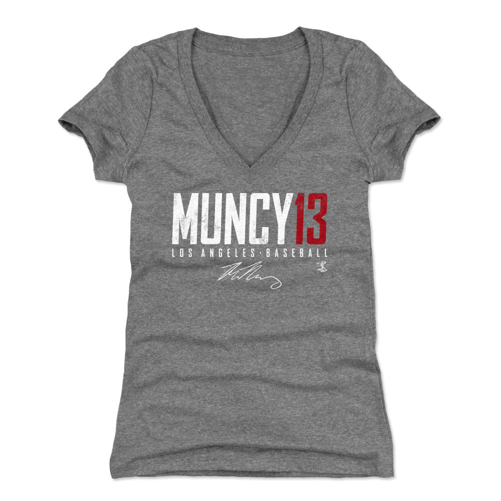 Max Muncy Women&#39;s V-Neck T-Shirt | 500 LEVEL