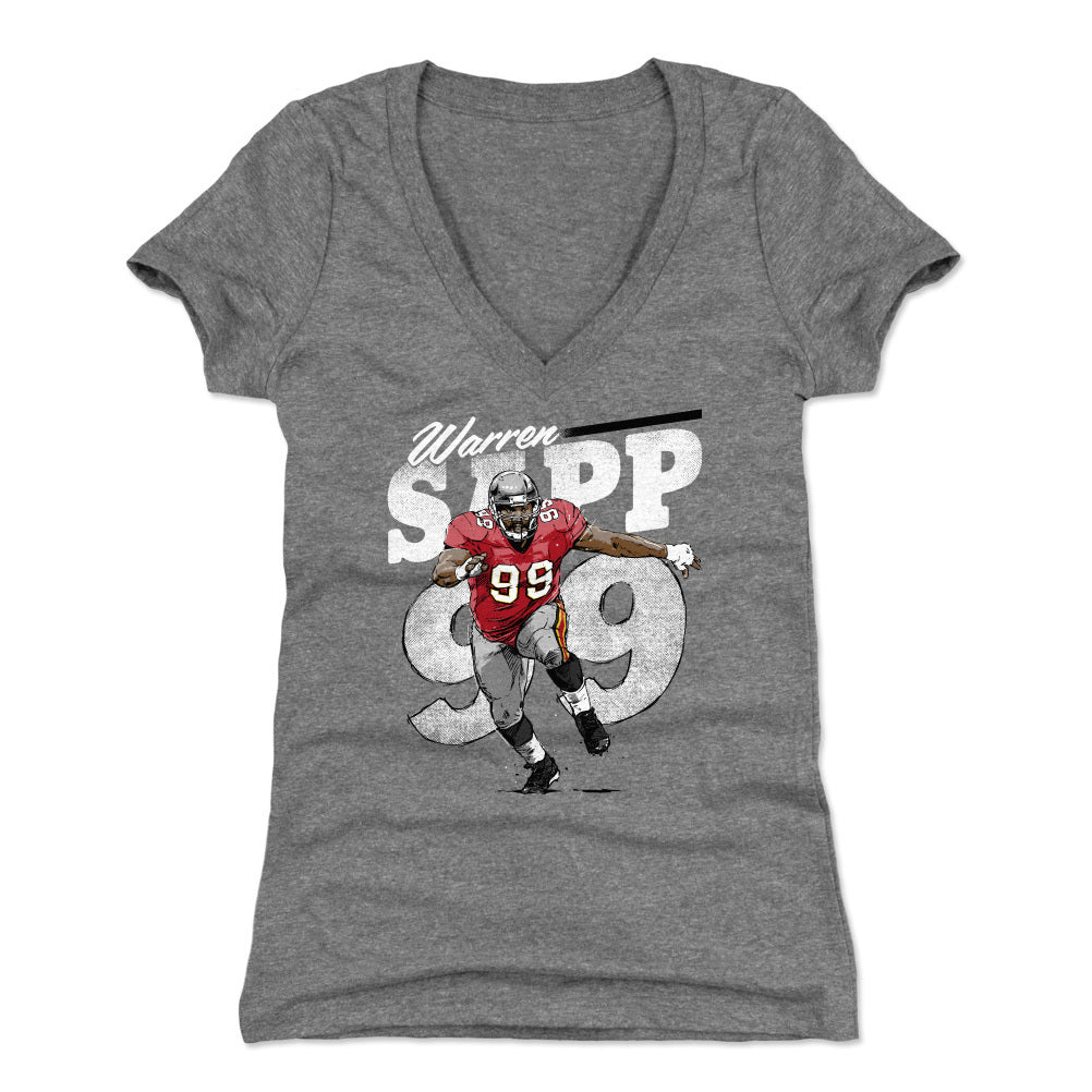 Warren Sapp Women&#39;s V-Neck T-Shirt | 500 LEVEL