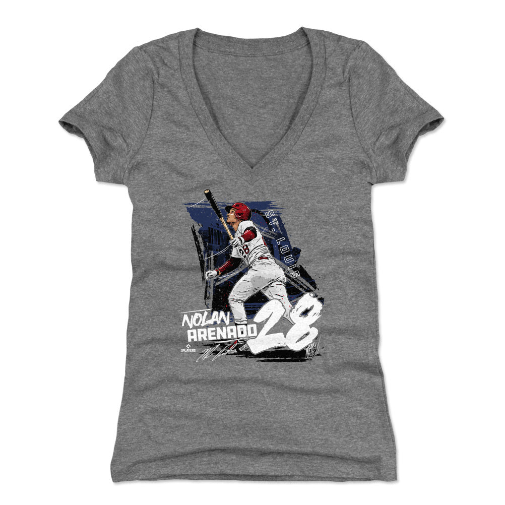 Nolan Arenado Women&#39;s V-Neck T-Shirt | 500 LEVEL