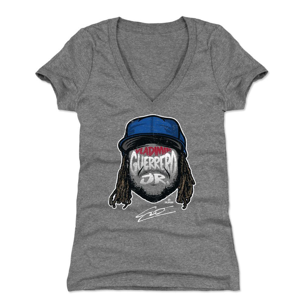 Vladimir Guerrero Jr. Women&#39;s V-Neck T-Shirt | 500 LEVEL