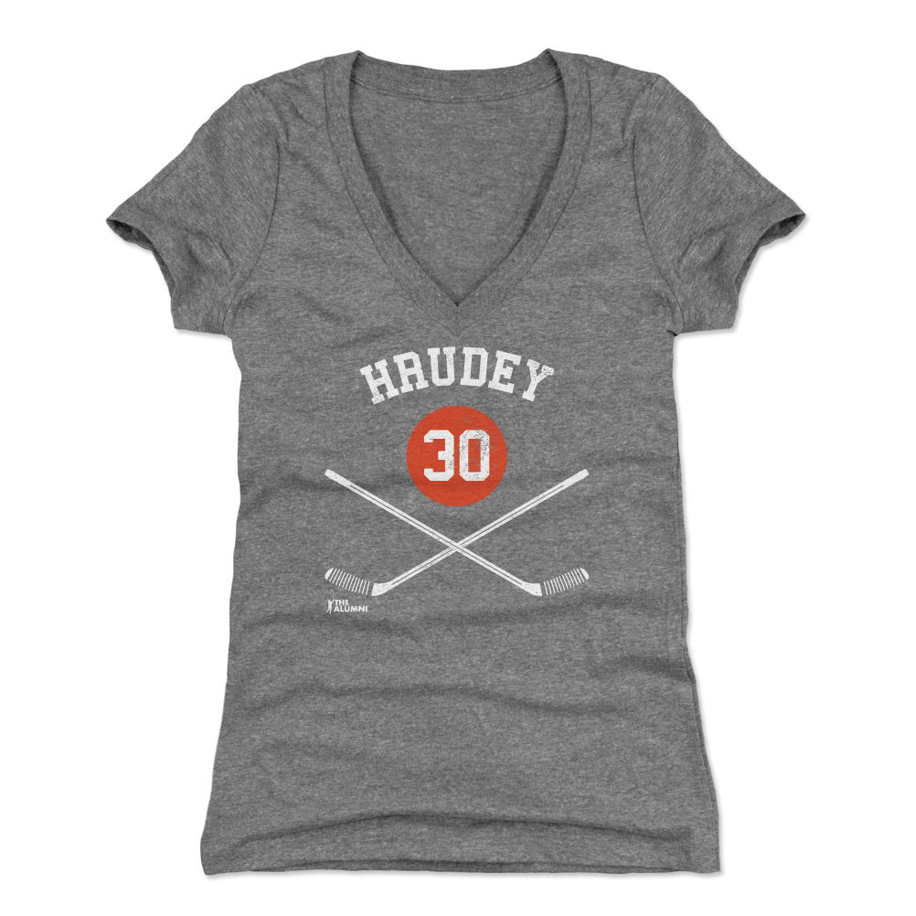 Kelly Hrudey Women&#39;s V-Neck T-Shirt | 500 LEVEL