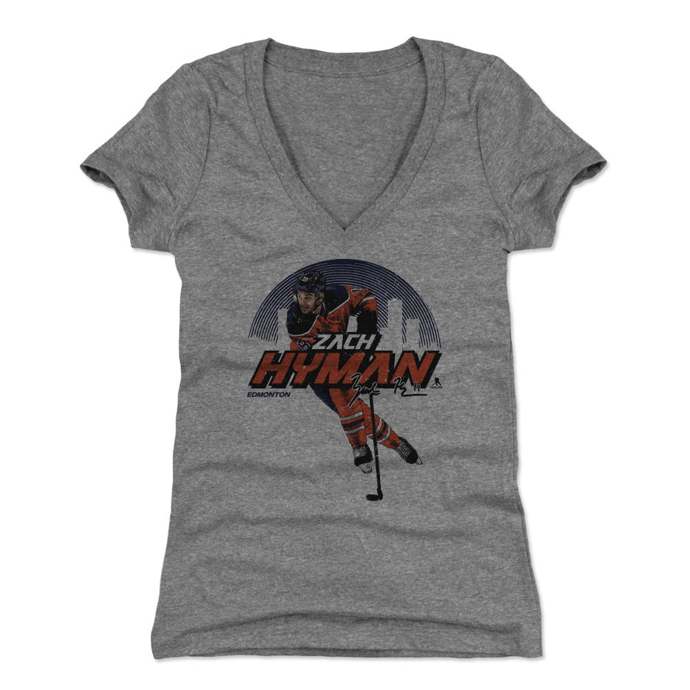 Zach Hyman Women&#39;s V-Neck T-Shirt | 500 LEVEL