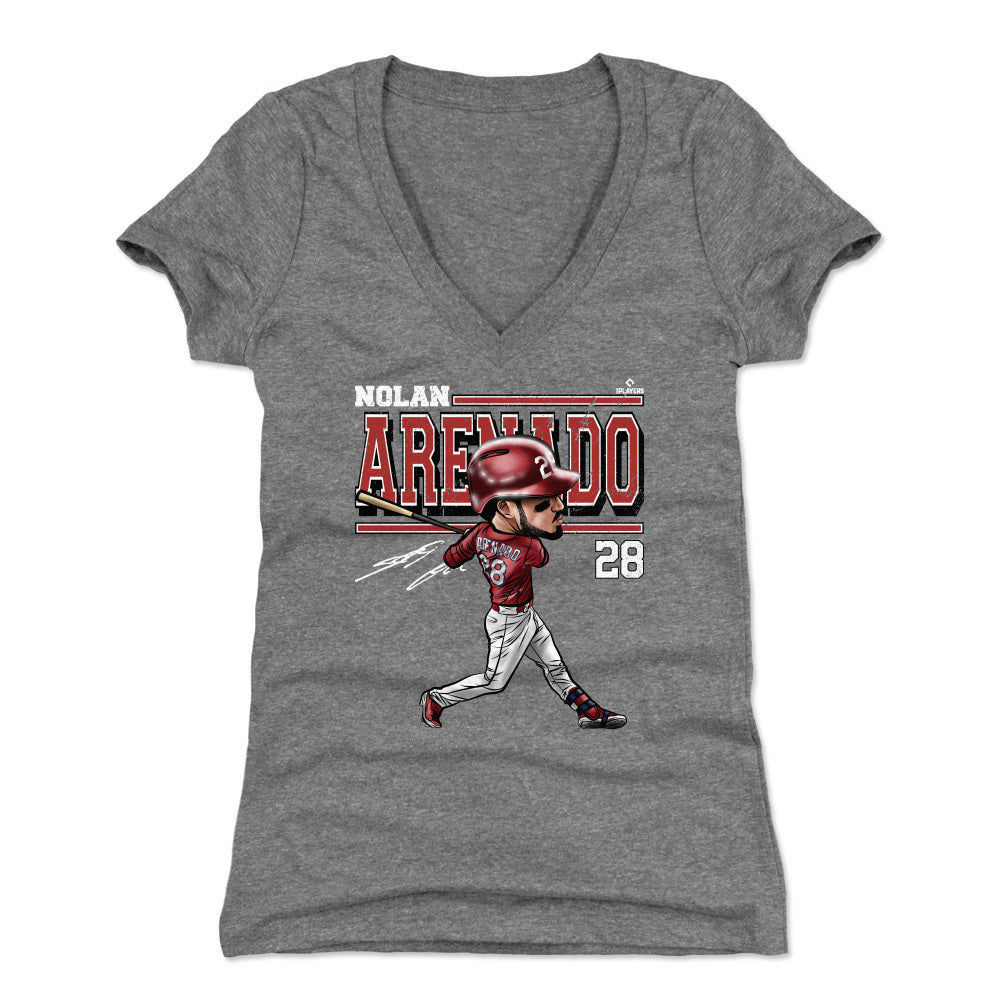 Nolan Arenado Women&#39;s V-Neck T-Shirt | 500 LEVEL