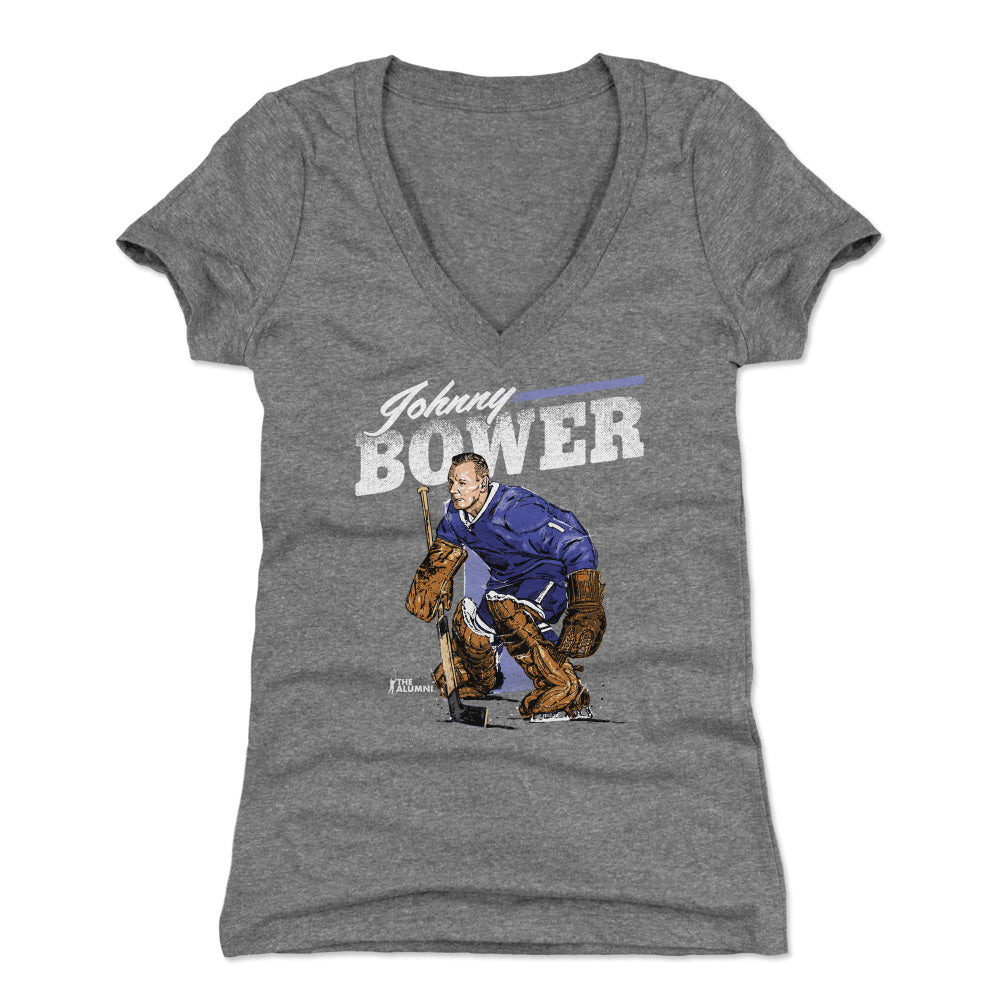 Johnny Bower Women&#39;s V-Neck T-Shirt | 500 LEVEL