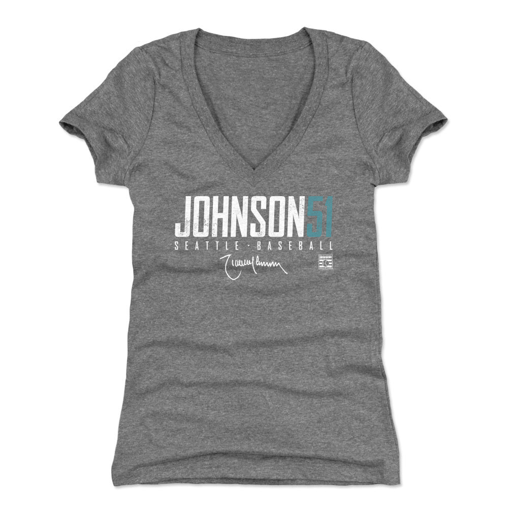 Randy Johnson Women&#39;s V-Neck T-Shirt | 500 LEVEL