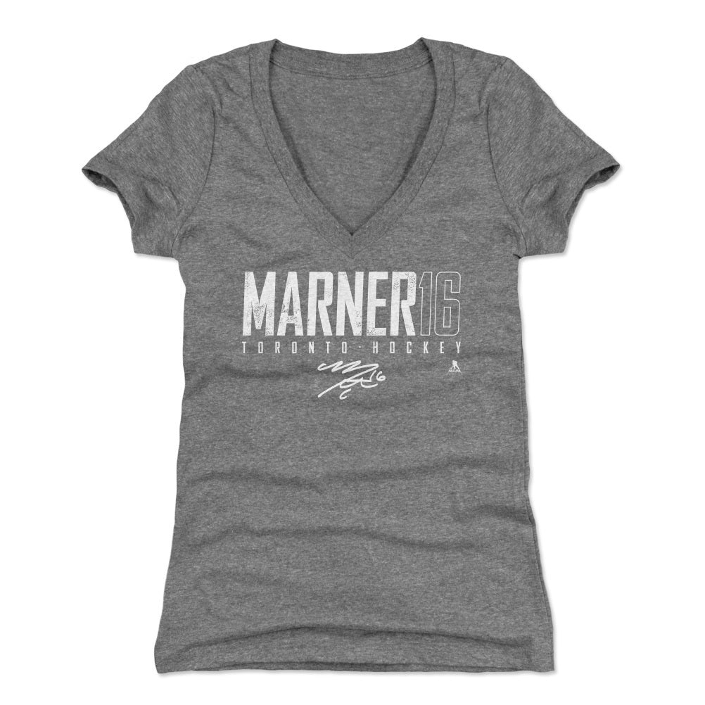 Mitch Marner Women&#39;s V-Neck T-Shirt | 500 LEVEL