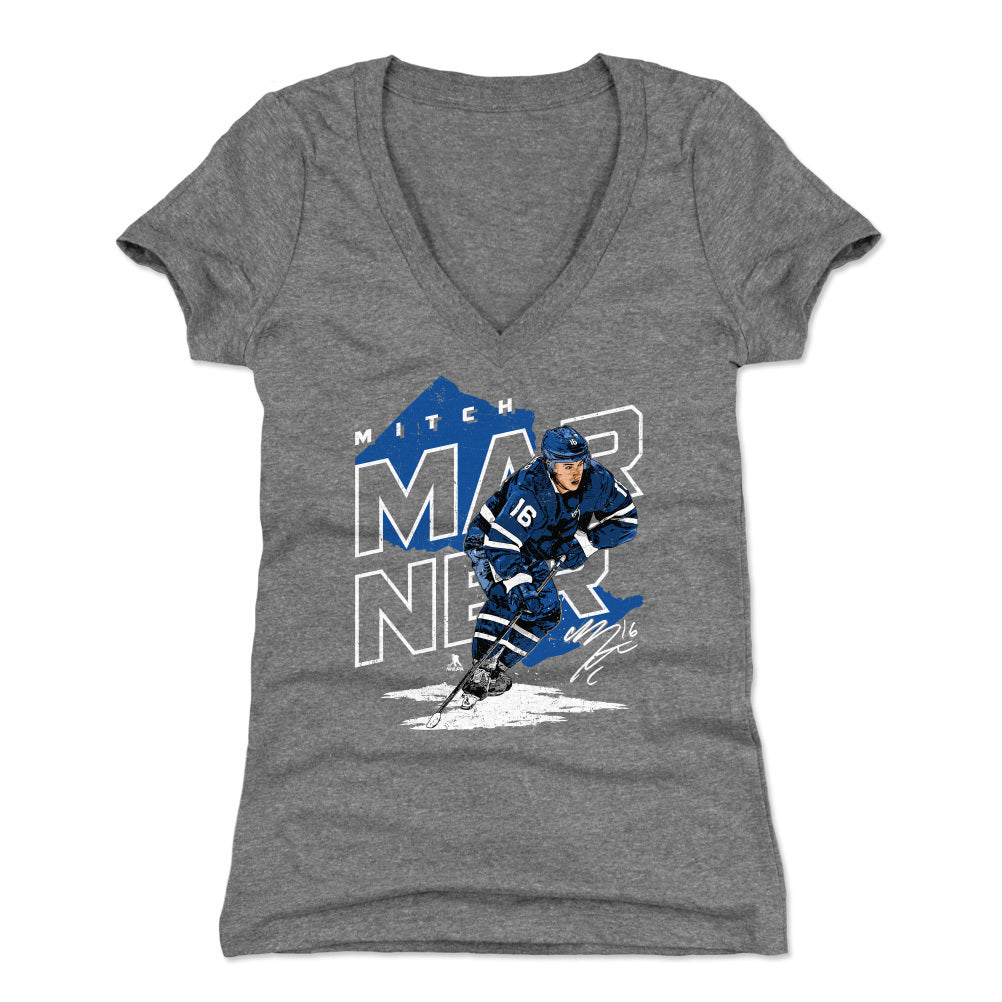 Mitch Marner Women&#39;s V-Neck T-Shirt | 500 LEVEL