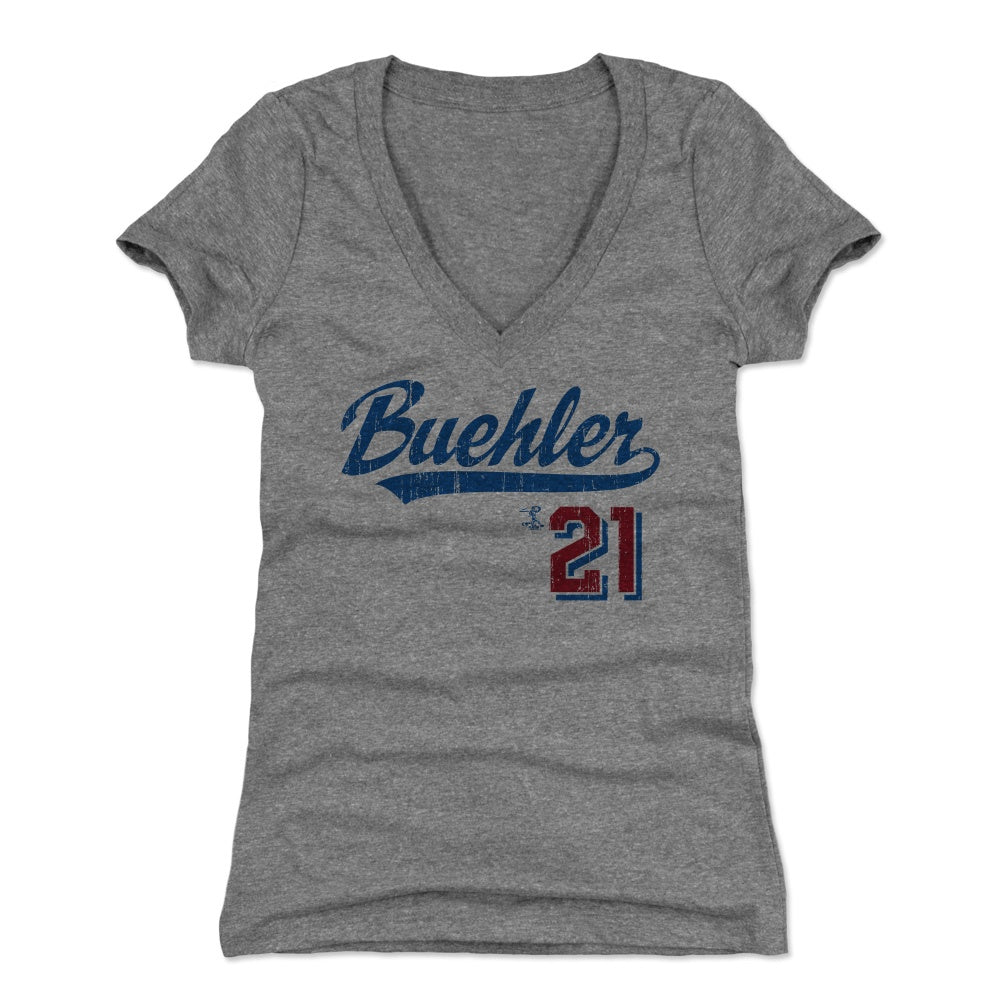 Walker Buehler Women&#39;s V-Neck T-Shirt | 500 LEVEL