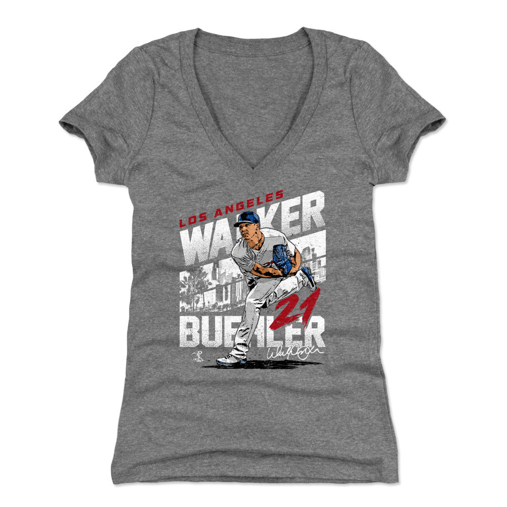 Walker Buehler Women&#39;s V-Neck T-Shirt | 500 LEVEL