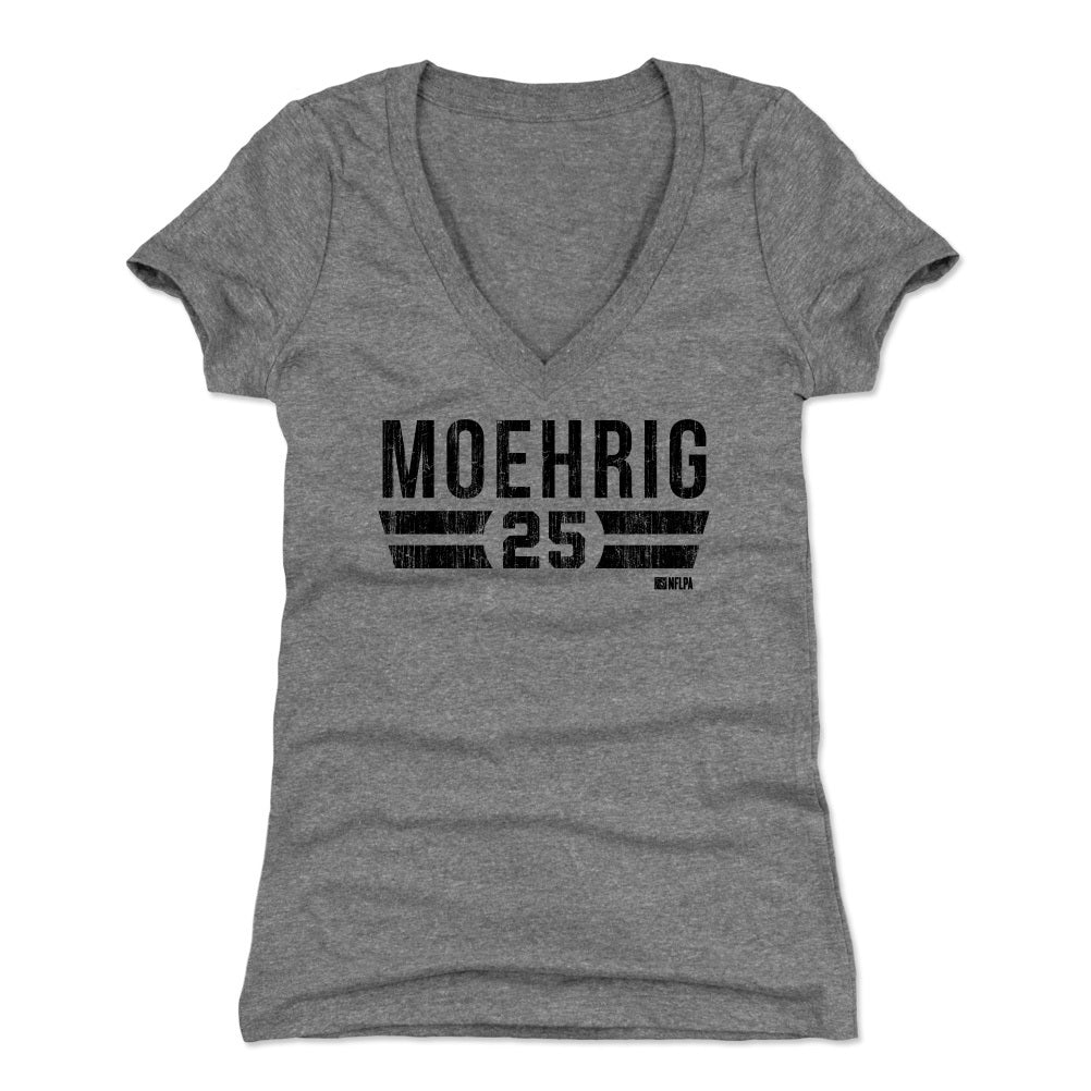 Tre&#39;von Moehrig Women&#39;s V-Neck T-Shirt | 500 LEVEL