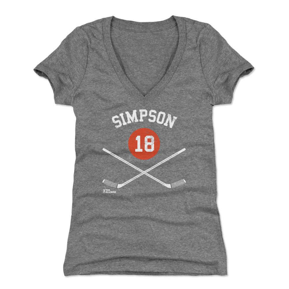 Craig Simpson Women&#39;s V-Neck T-Shirt | 500 LEVEL