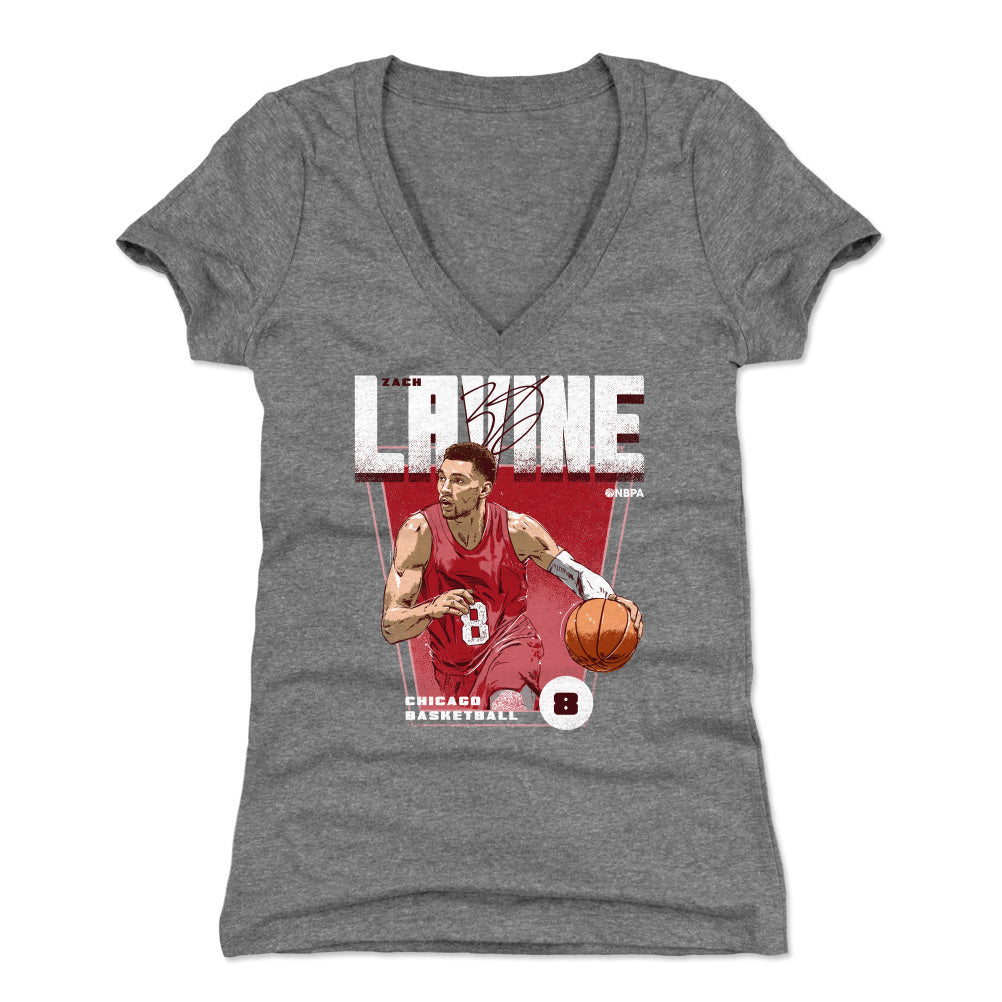 Zach LaVine Women&#39;s V-Neck T-Shirt | 500 LEVEL