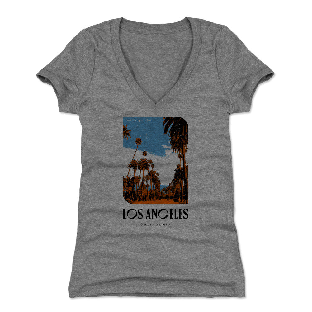 Los Angeles Women&#39;s V-Neck T-Shirt | 500 LEVEL