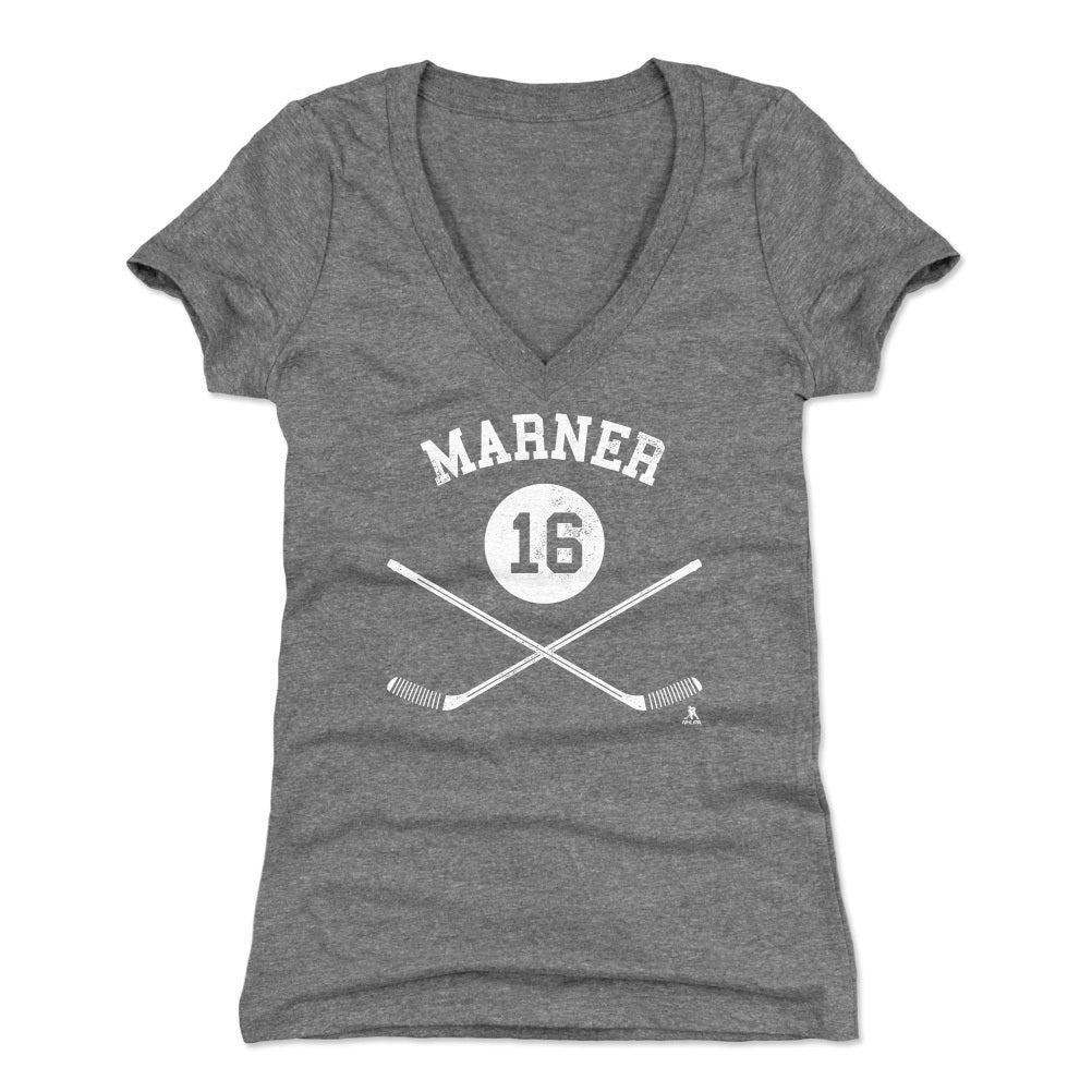 Mitch Marner Women&#39;s V-Neck T-Shirt | 500 LEVEL