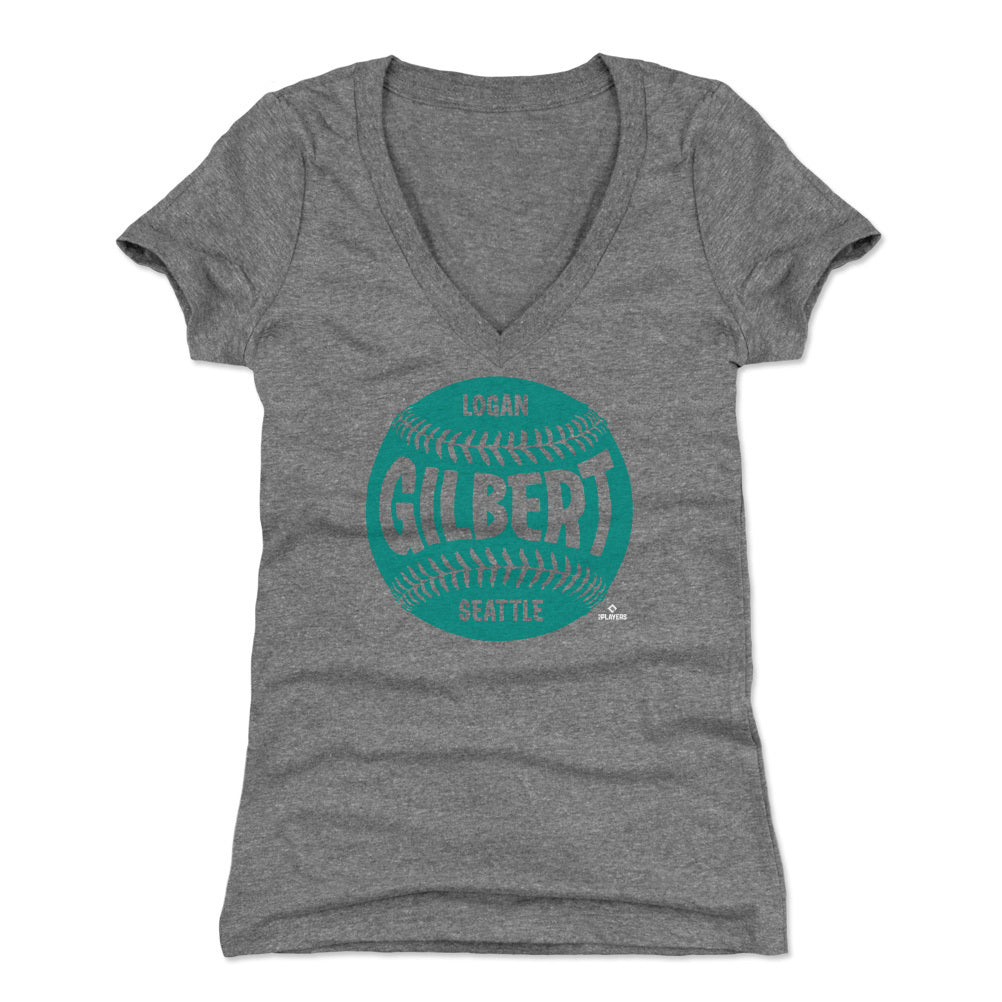 Logan Gilbert Women&#39;s V-Neck T-Shirt | 500 LEVEL