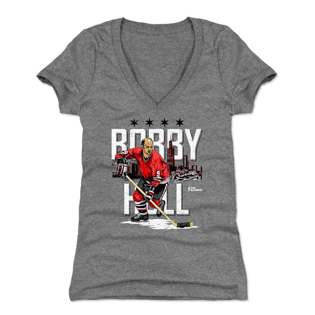 Bobby Hull Women&#39;s V-Neck T-Shirt | 500 LEVEL