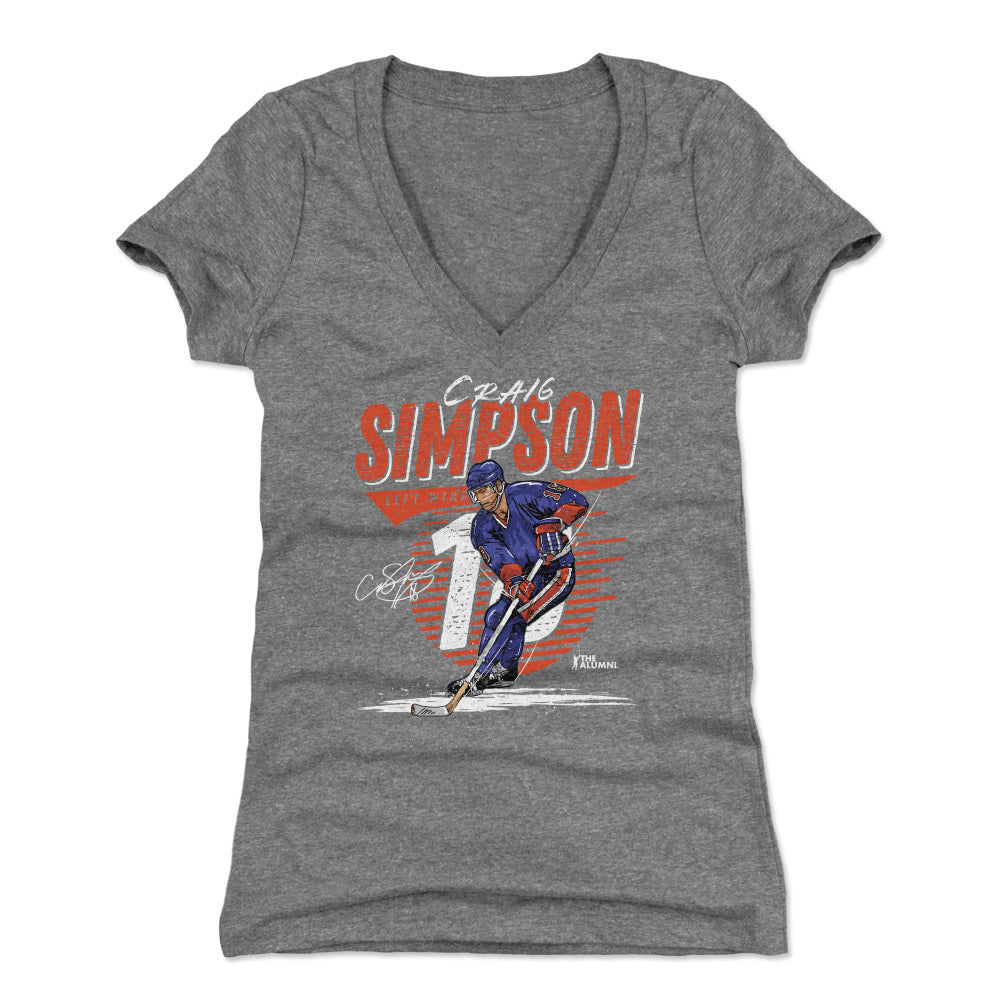 Craig Simpson Women&#39;s V-Neck T-Shirt | 500 LEVEL