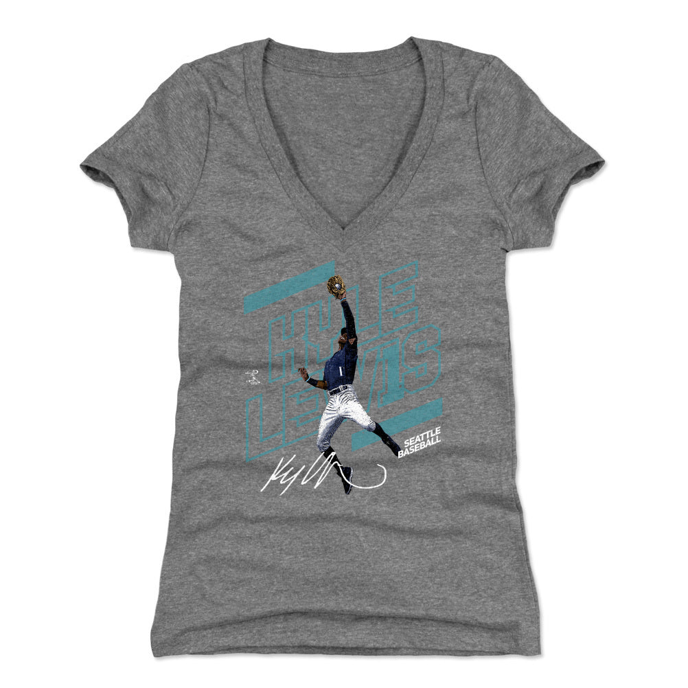 Kyle Lewis Women&#39;s V-Neck T-Shirt | 500 LEVEL