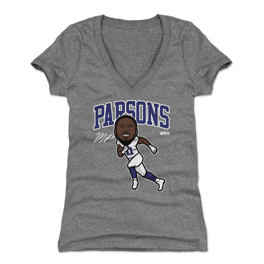 Micah Parsons Women&#39;s V-Neck T-Shirt | 500 LEVEL