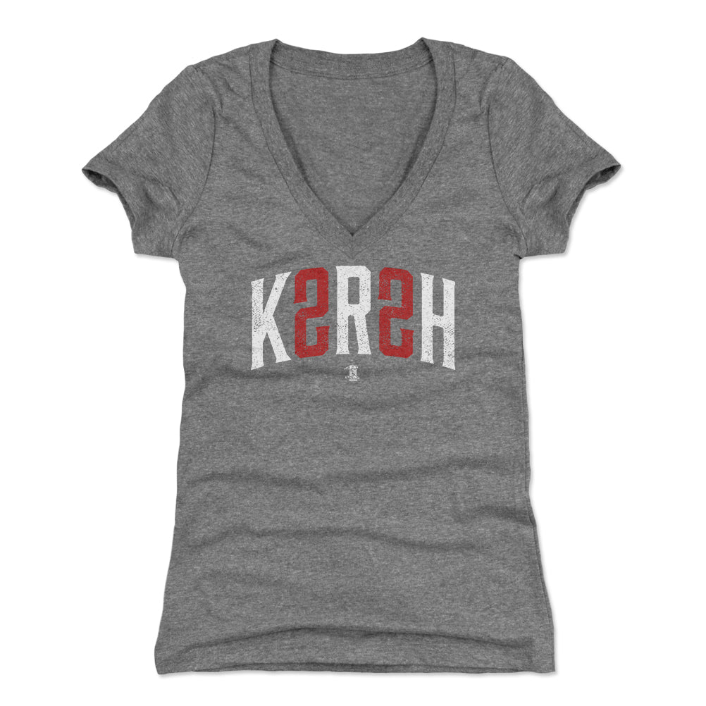 Clayton Kershaw Women&#39;s V-Neck T-Shirt | 500 LEVEL