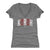 Clayton Kershaw Women's V-Neck T-Shirt | 500 LEVEL