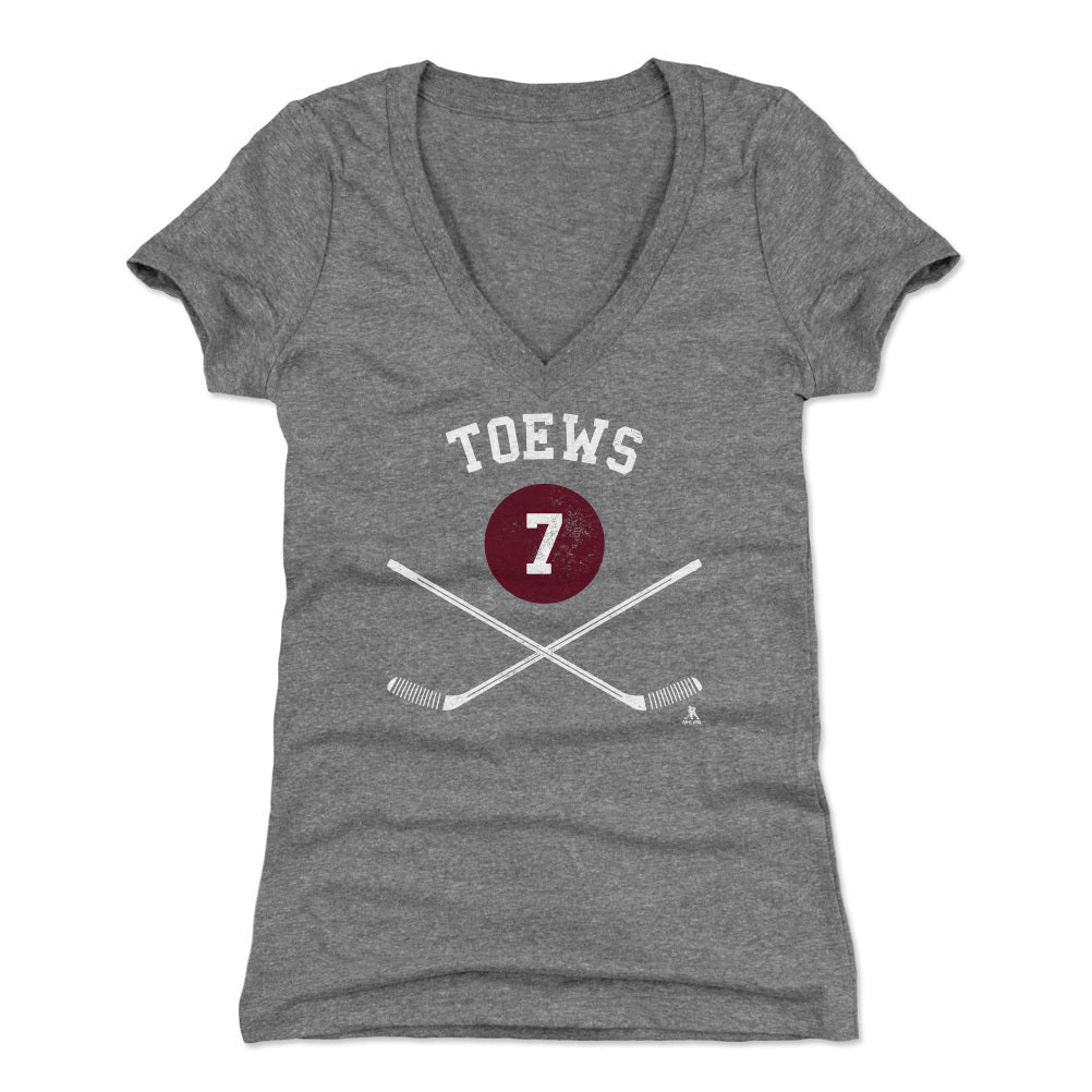 Devon Toews Women&#39;s V-Neck T-Shirt | 500 LEVEL