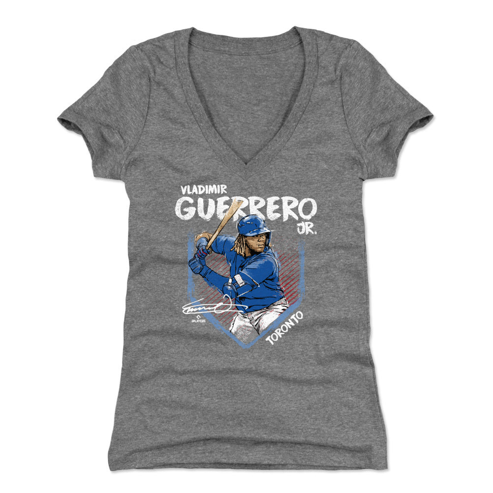 Vladimir Guerrero Jr. Women&#39;s V-Neck T-Shirt | 500 LEVEL