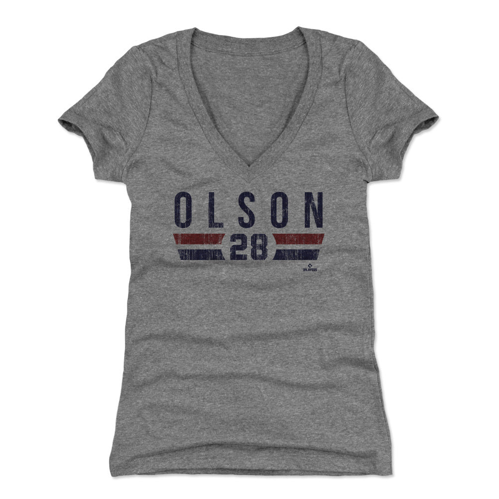 Matt Olson Women&#39;s V-Neck T-Shirt | 500 LEVEL