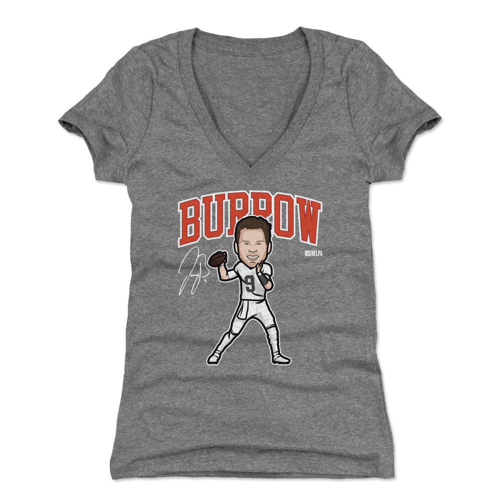 Joe Burrow Women&#39;s V-Neck T-Shirt | 500 LEVEL