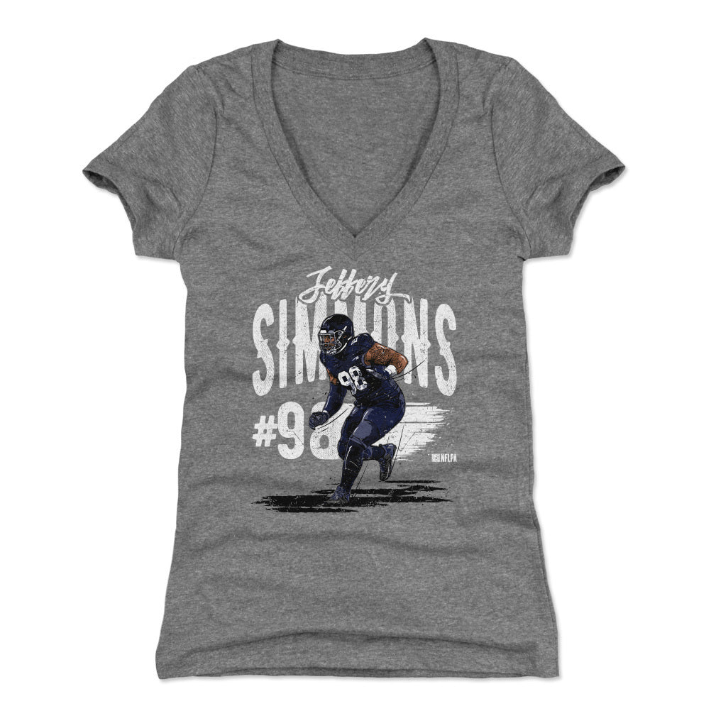 Jeffery Simmons Women&#39;s V-Neck T-Shirt | 500 LEVEL