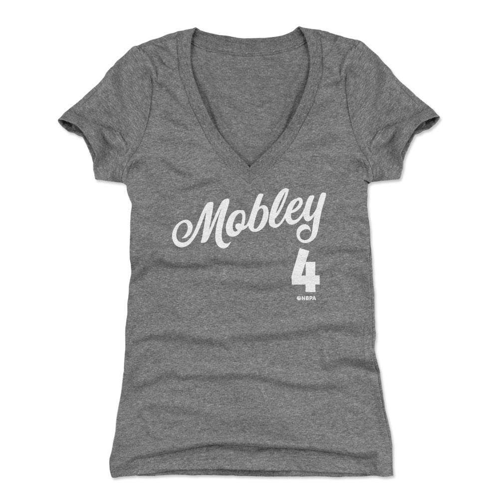 Evan Mobley Women&#39;s V-Neck T-Shirt | 500 LEVEL