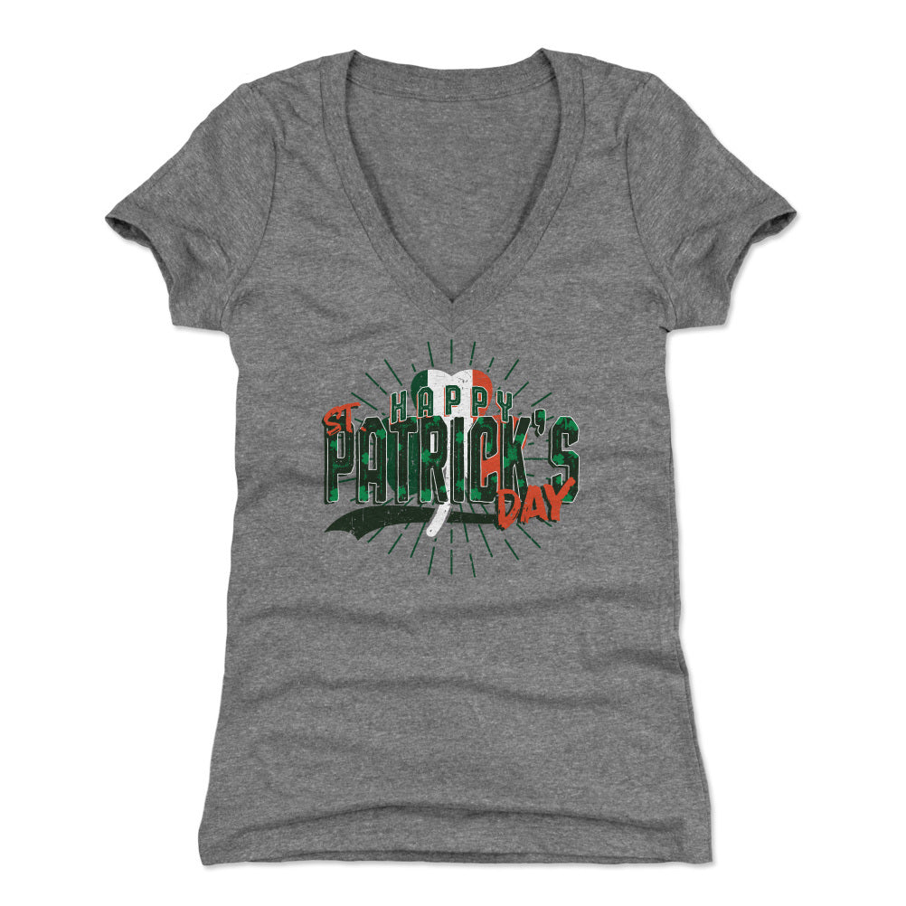 St. Patrick&#39;s Day Women&#39;s V-Neck T-Shirt | 500 LEVEL