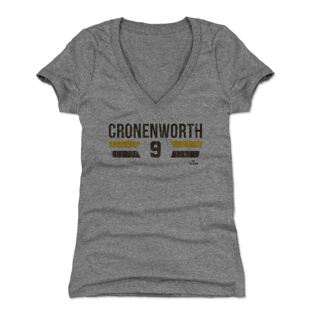 Jake Cronenworth Women&#39;s V-Neck T-Shirt | 500 LEVEL