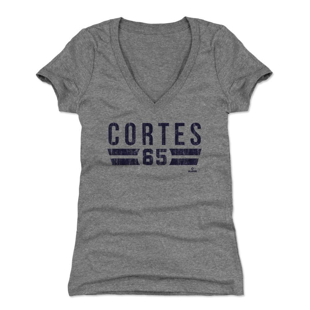 Nestor Cortes Women&#39;s V-Neck T-Shirt | 500 LEVEL