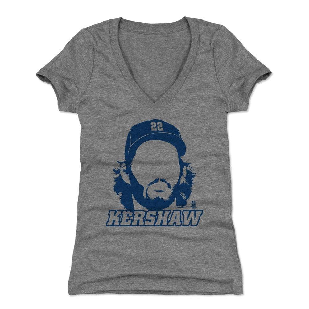 Clayton Kershaw Women&#39;s V-Neck T-Shirt | 500 LEVEL