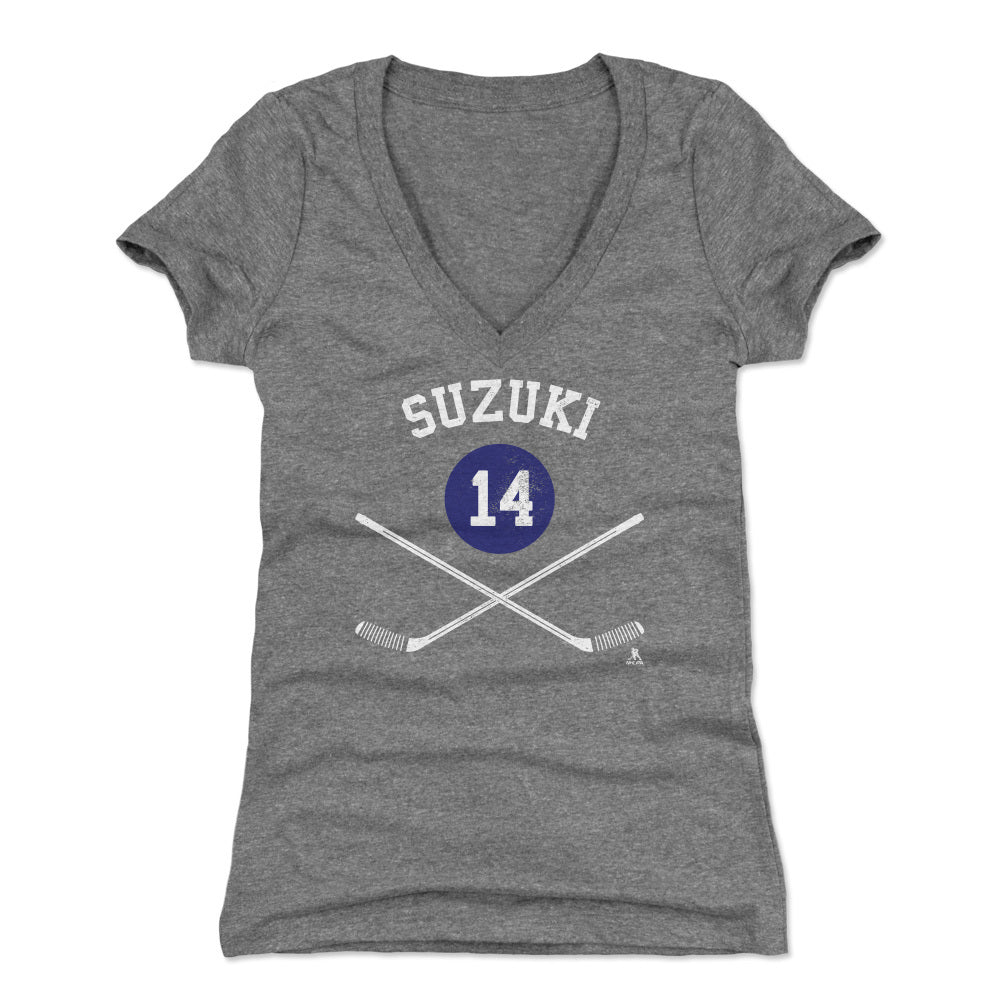 Nick Suzuki Women&#39;s V-Neck T-Shirt | 500 LEVEL