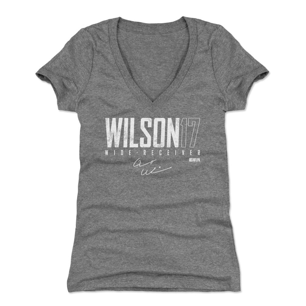 Garrett Wilson Women&#39;s V-Neck T-Shirt | 500 LEVEL