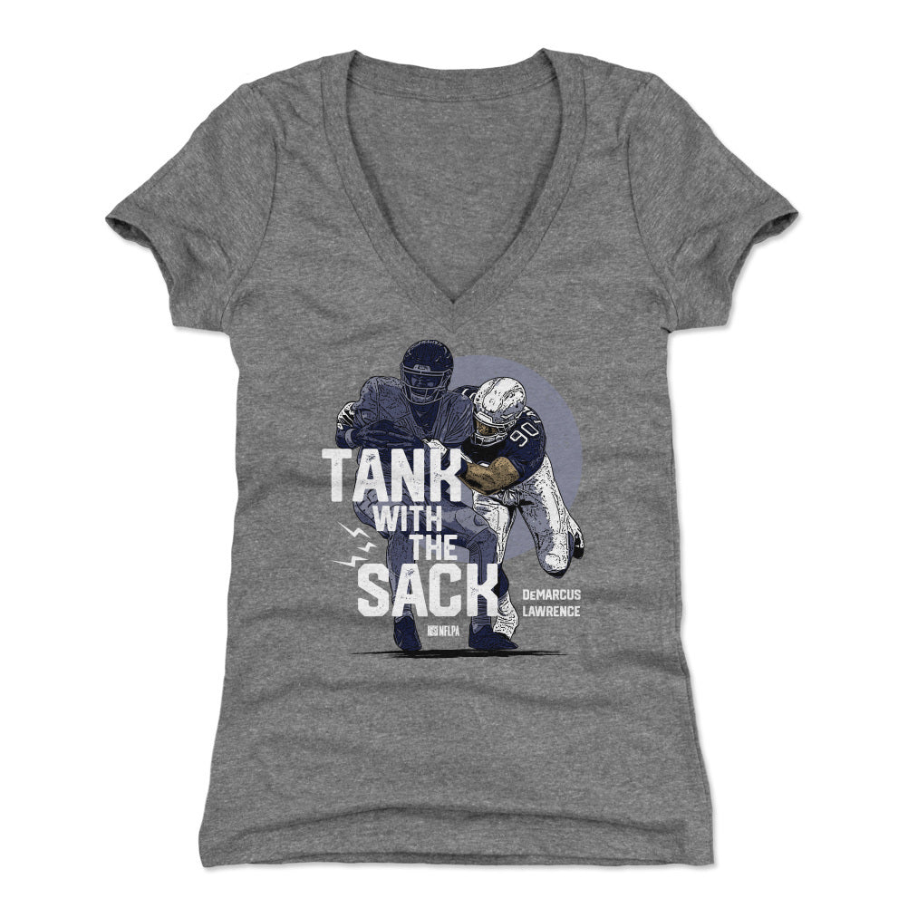 DeMarcus Lawrence Women&#39;s V-Neck T-Shirt | 500 LEVEL