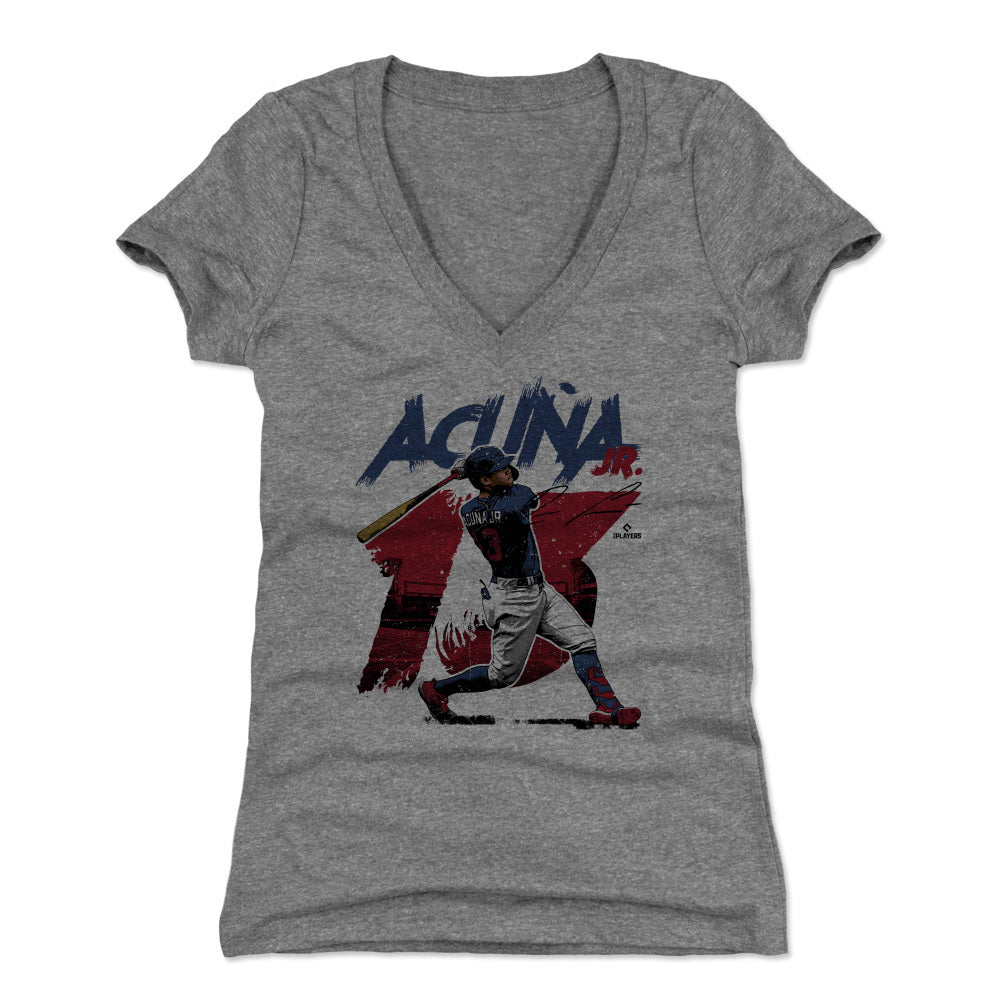 Ronald Acuna Jr. Women&#39;s V-Neck T-Shirt | 500 LEVEL