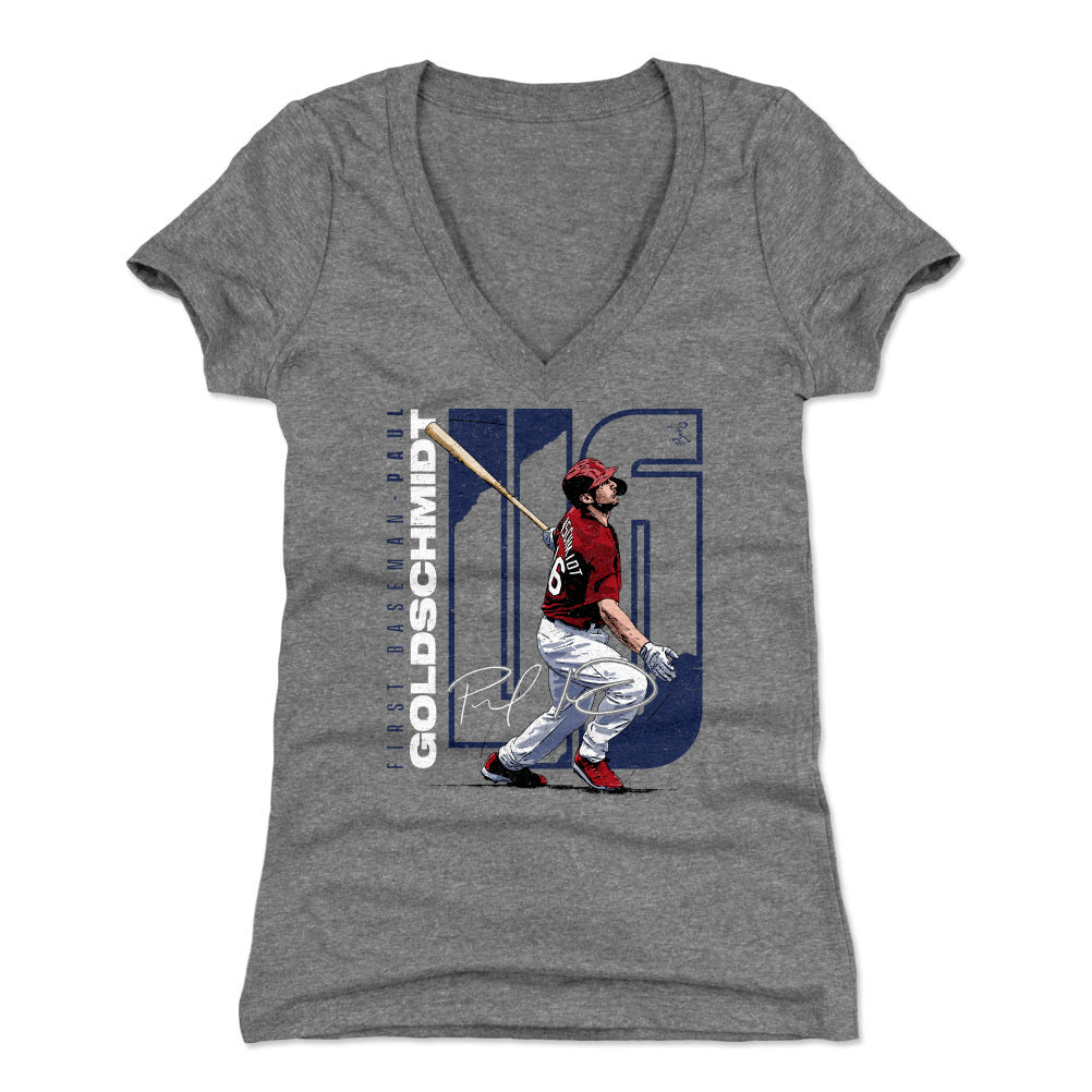 Paul Goldschmidt Women&#39;s V-Neck T-Shirt | 500 LEVEL