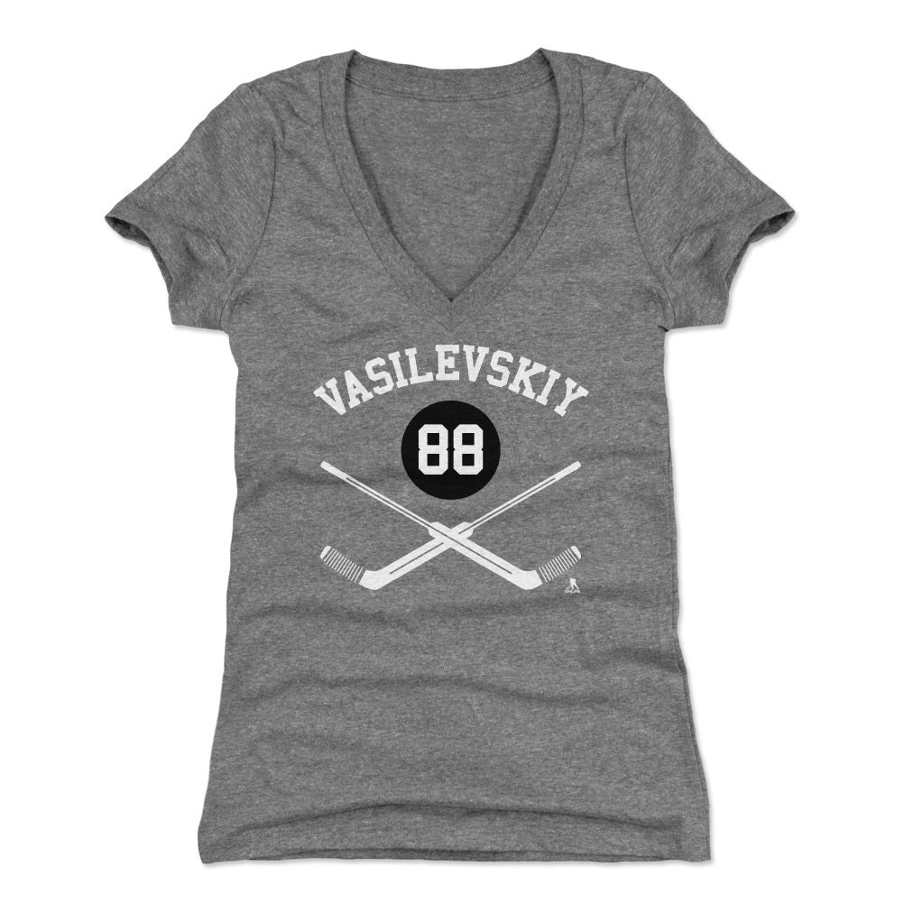 Andrei Vasilevskiy Women&#39;s V-Neck T-Shirt | 500 LEVEL