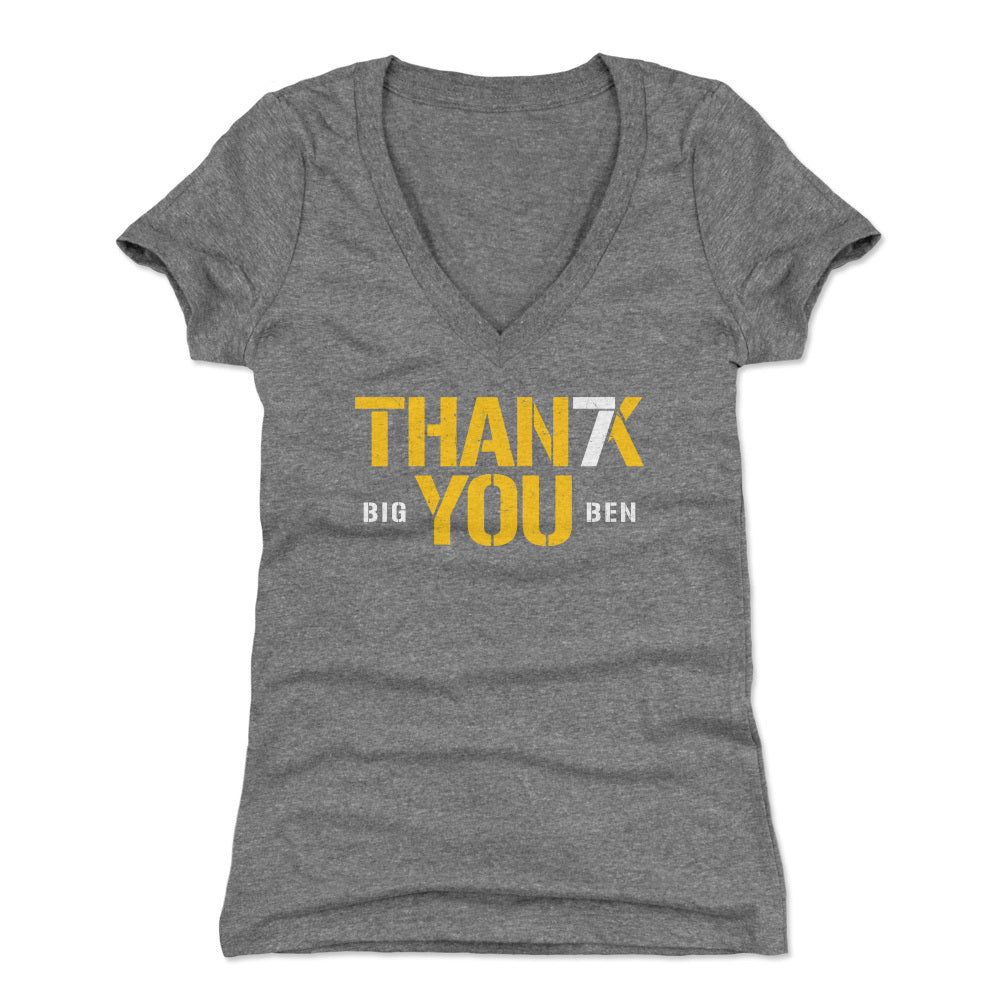 Pittsburgh Women&#39;s V-Neck T-Shirt | 500 LEVEL