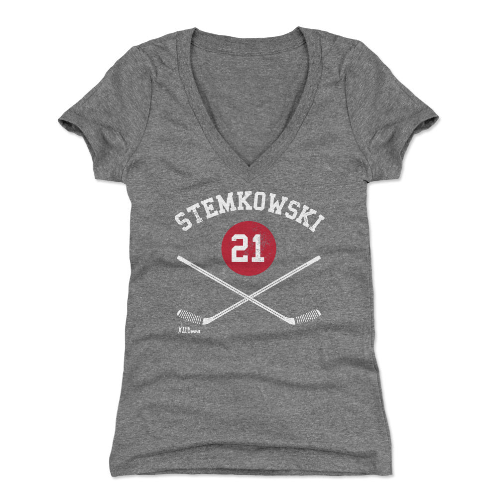 Pete Stemkowski Women&#39;s V-Neck T-Shirt | 500 LEVEL