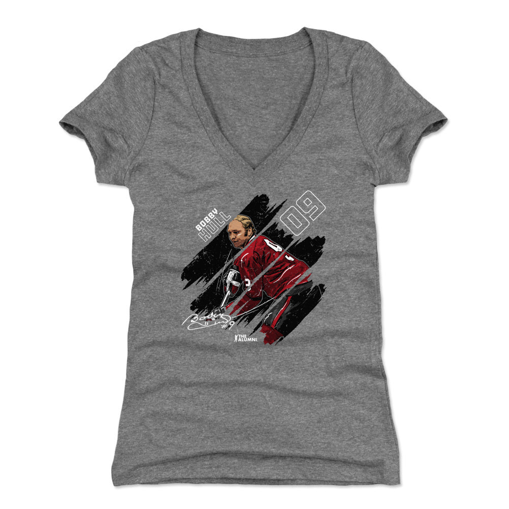 Bobby Hull Women&#39;s V-Neck T-Shirt | 500 LEVEL