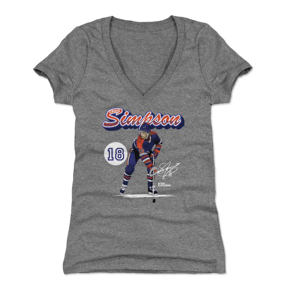 Craig Simpson Women&#39;s V-Neck T-Shirt | 500 LEVEL