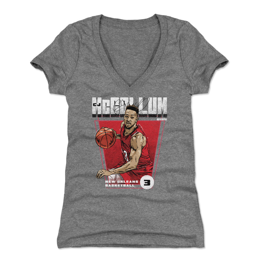 CJ McCollum Women&#39;s V-Neck T-Shirt | 500 LEVEL